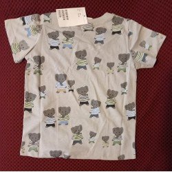 Boys T-shirt gray with baby...