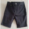 Men's Short Slim Fit dark gray Cotton Twill Pants