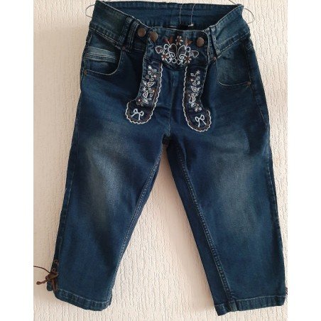 Damesbroek - Jeans Skinny kuitbroek