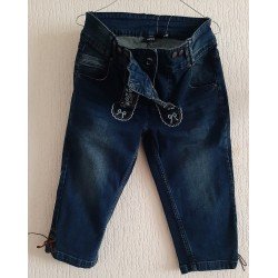 Damesbroek - Jeans Skinny kuitbroek