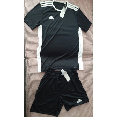 Herenset 2XL Adidas: T-Shirt en Short zwart