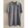 Heren T-shirt effen licht blauw