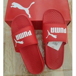 Men's slippers and women's slippers coral red PUMA