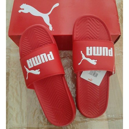 Men's slippers and women's slippers coral red PUMA