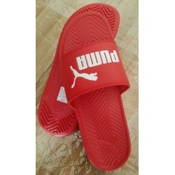 Herenslipper en damesslipper koraalrood PUMA