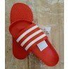 Men's slipper and women's slipper red / white Adidas Adilette Aqua