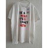 Ladies t-shirt BE A HERO FOR PLANET EARTH