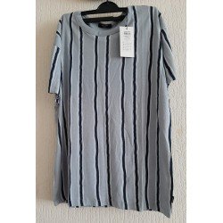 Men's T-shirt blue / gray