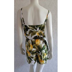 Ladies romper / Jumpsuit with leaves