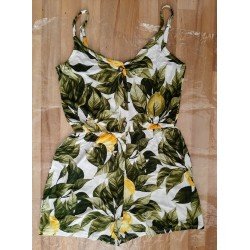 Ladies romper / Jumpsuit with leaves