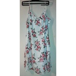 Damesjurk roze bloemen
