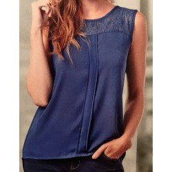 Blouse dark blue