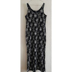 Damesjurk met witte bloemen