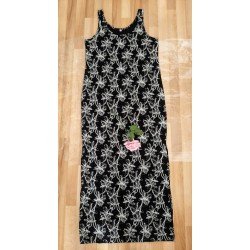 Damesjurk met witte bloemen