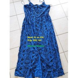 Ladies dress royal blue maxi dress