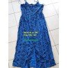 Ladies dress royal blue maxi dress