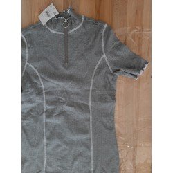 Ladies dress stretch gray
