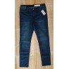 Women's trousers - light blue skinny stretch jeans