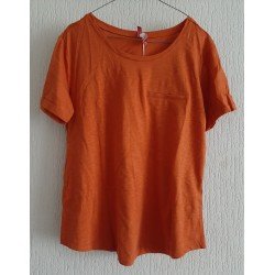Dames T-shirt/Top oranje