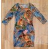 Damesjurk gekleurd/tijgerprint