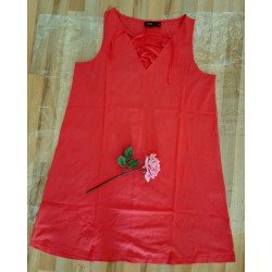 Ladies dress lobster red...