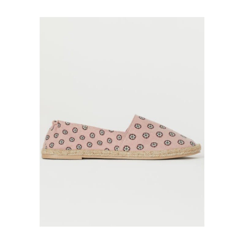 Women's shoe - Espadrilles pink / floral