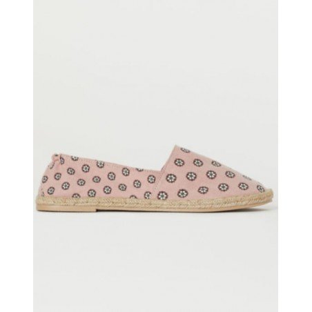 Women's shoe - Espadrilles pink / floral