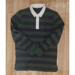 Polo shirt / Men's t-shirt striped long sleeves